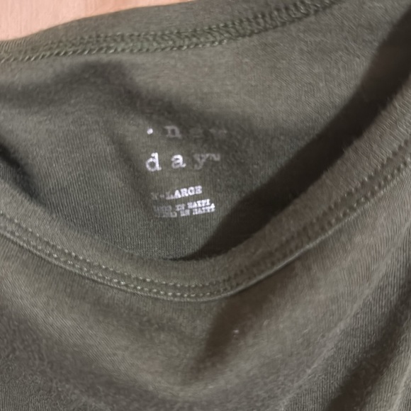 a. new day Olive Green Sleeveless Top - Picture 2 of 4